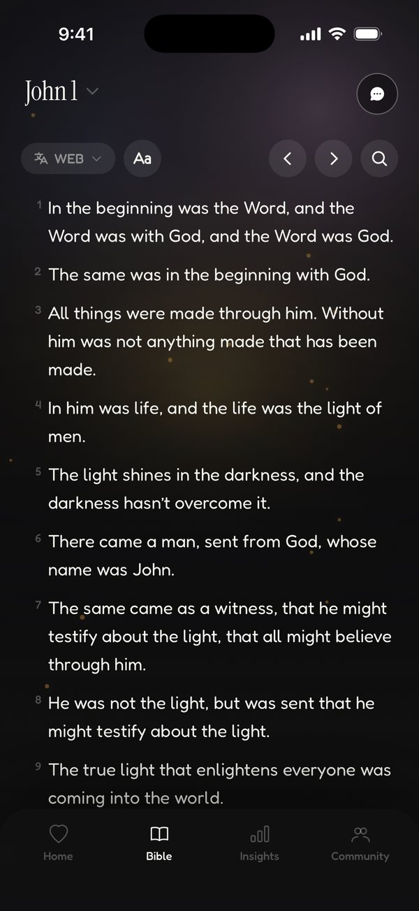 The Word: the full Bible with space to reflect